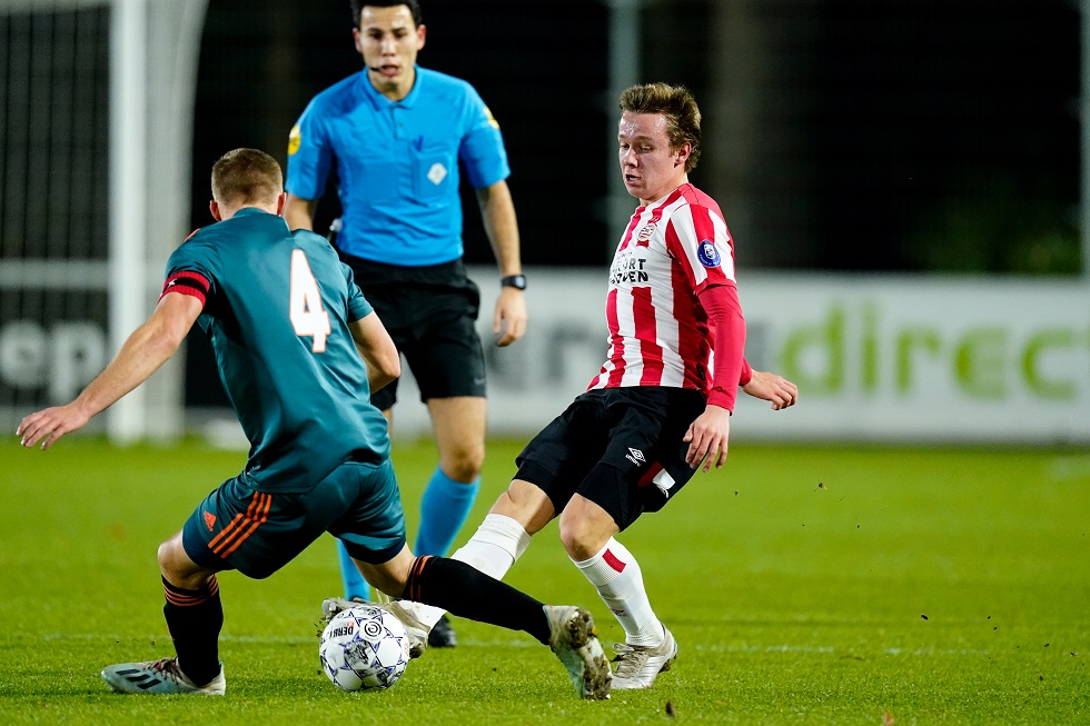 Matthias Kjølø was one of the better ones in Young PSV's side
