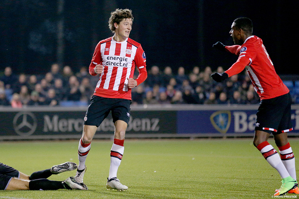 Sam Lammers en Pablo Rosario waren vorig seizoen kartrekkers bij Jong PSV