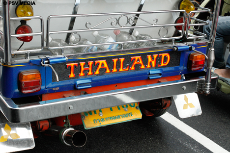 Bangkok is de hoofdstad van Thailand en heeft meer dan 15 miljoen inwoners.