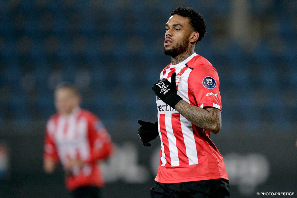 Jütgen Locadia maakte tegen NAC Breda zijn rentree na langdurig blessureleed. Hij speelde eind augustus 2016 voor het laatst