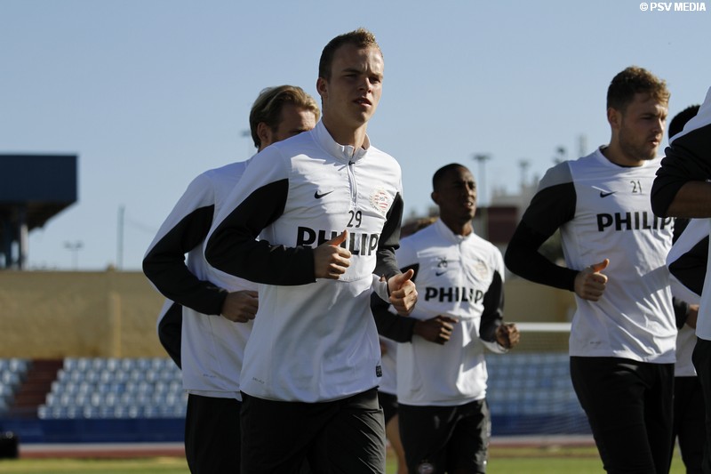 Ochtendtraining PSV-selectie in 30 beelden