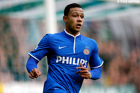 Memphis kan tegen FC Dordrecht zijn honderdste offici&euml;le duel voor PSV spelen.