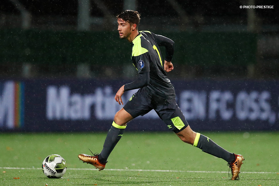 Lundqvist maakte maandagavond zijn rentree bij Jong PSV