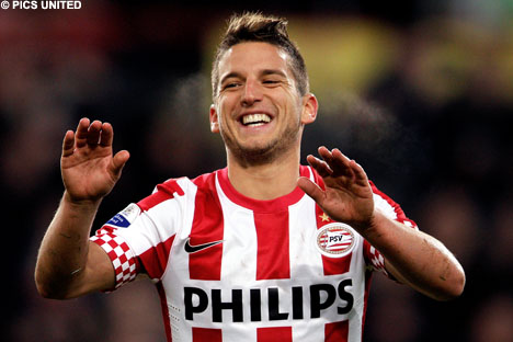 PSV.nl wenst Dries heel veel succes in Itali&euml;!