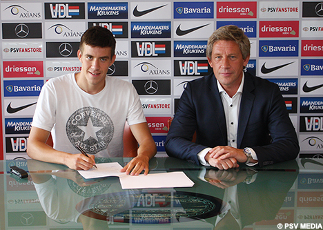 Andrija Lukovic zette vrijdagmiddag zijn handtekening onder het contract.