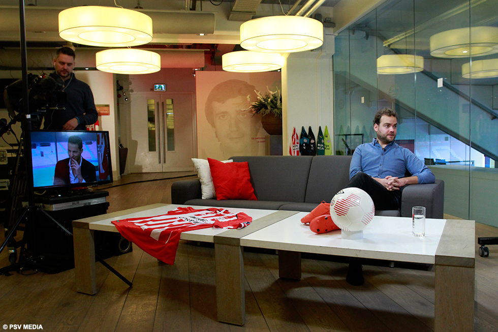 De uitzending met Wytse van der Goot is vanavond te zien bij PSV TV op FOX Sports (18.30 uur) | &copy; PSV Media