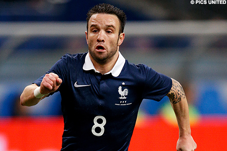 Frans international Valbuena is onzeker voor het duel van vanavond.