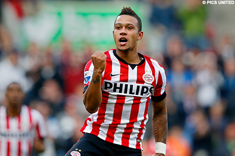 PSV heeft het contract van Memphis opengebroken en verlengd.