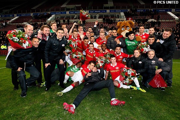 Jong PSV pakte de periodetitel, voor het eerst in de historie dus door een Belofte-team.