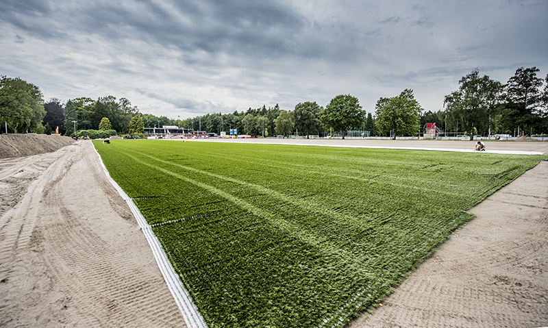 Een impressie van de nieuwe velden op De Herdgang