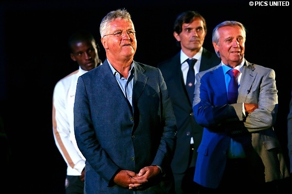 Ook Guus Hiddink mocht deze avond uiteraard niet ontbreken.
