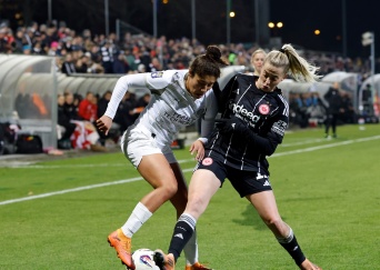 UWEC | PSV Vrouwen ligt uit Europa na nieuwe nederlaag tegen Eintracht Frankfurt