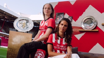 Fe+Male Tech Heroes is the new main sponsor of PSV Women.