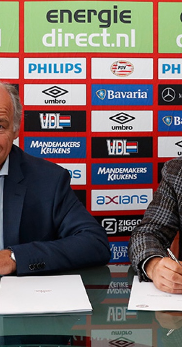 PSV en Rabobank verlengen samenwerking met drie jaar