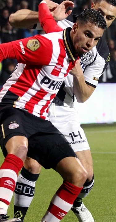 Maher en Laursen met Jong PSV tegen Achilles