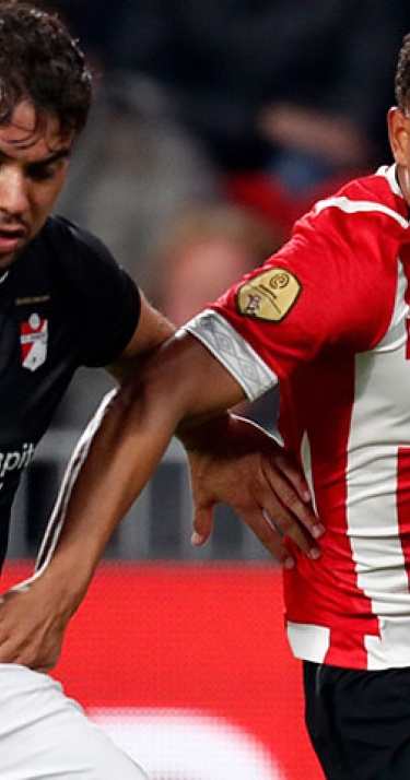 Emmen scoorde pas eenmaal tegen PSV  