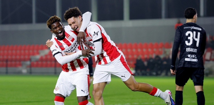 Wedstrijdverslag | Vier goals, vier namen: Jong PSV ruim langs Helmond Sport