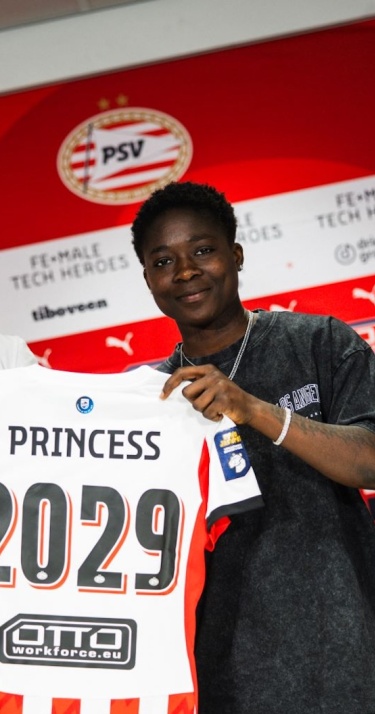 Transfer | PSV neemt Princess Dankwa Marfo over van FC Nordsj&aelig;lland