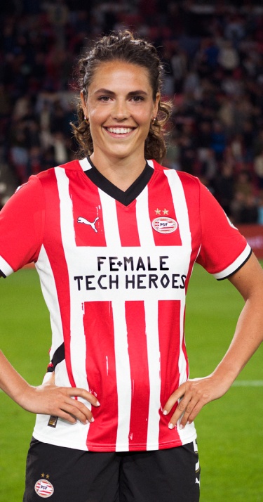 Nieuws | PSV Vrouwen slaat grote slag met nieuwe hoofdsponsor: Fe+male Tech Heroes 
