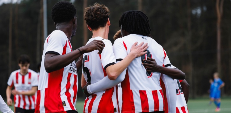 Jeugduitslagen | Winst voor PSV-jeugdteams in eerste competitieweek van 2026
