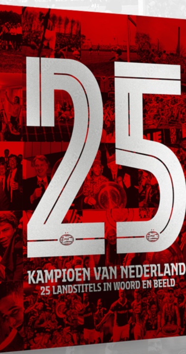 Tienda De Fans | Celebra el título nacional del PSV con "25 campeonatos
