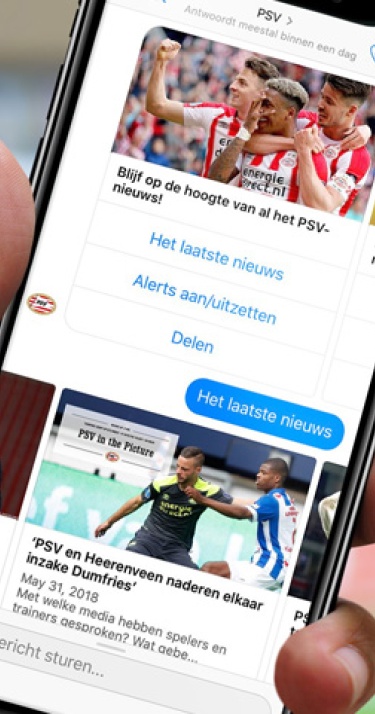 Primeur: PSV introduceert FANbot 