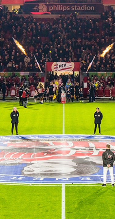 PSV Blindentribune: gedetailleerd commentaar en fantastisch voor de sfeer