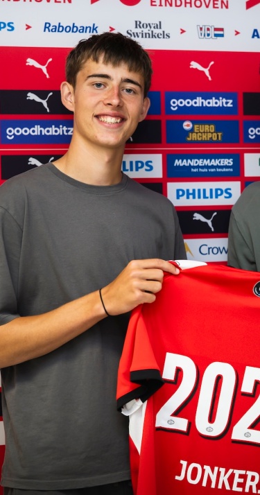 Contractnieuws | PSV verlengt contract Brent Jonkers tot 2029