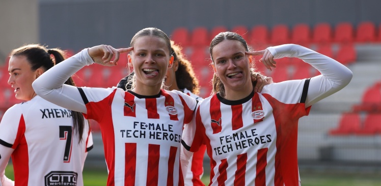 Wedstrijdverslag | PSV Vrouwen al in eerste helft voorbij FC Utrecht