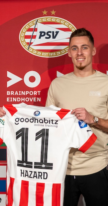 Transfer | PSV huurt Thorgan Hazard van Borussia Dortmund