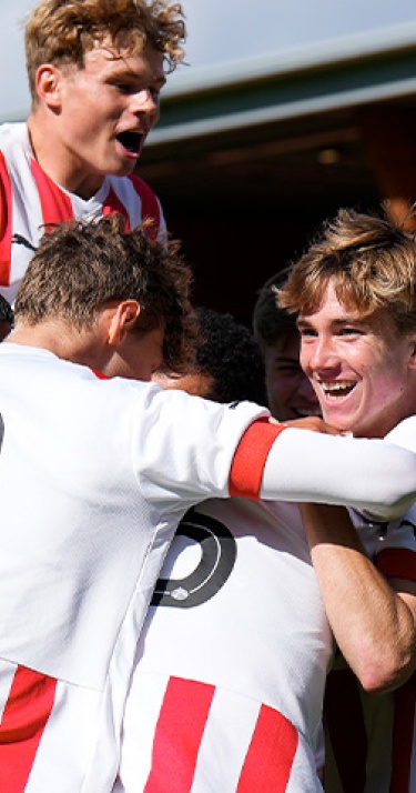 Overzicht PSV Academy | 35 goals in 7 wedstrijden