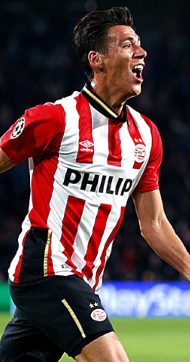 PSV stunt tegen Manchester United: 2-1