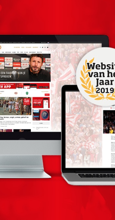 Stem PSV.nl naar website van het jaar