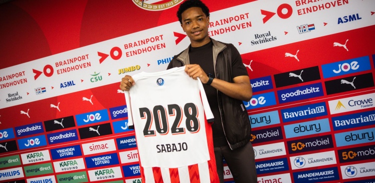 Profcontract | Givenciyo Sabajo tekent tot 2028 bij PSV