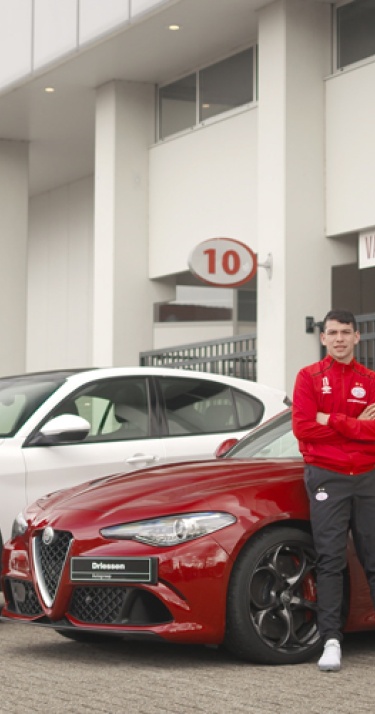 PSV verwelkomt Driessen Alfa Romeo 