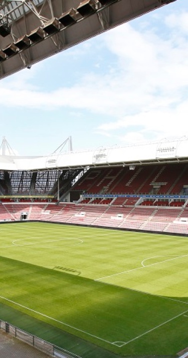 Merendeel stadionverwarming goedgekeurd 