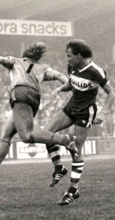 Michel Valke in de schaduw