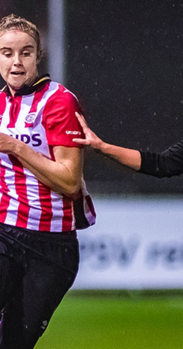 Telstar - PSV Vrouwen laatste duel in 2015