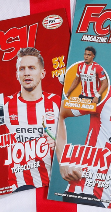Verrassing voor jonge PSV-fans in het nieuwe magazine