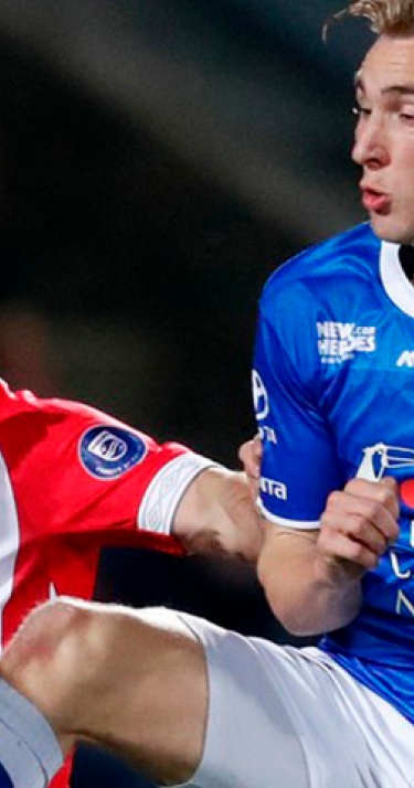 IN BEELD | Jong PSV delft onderspit in Den Bosch