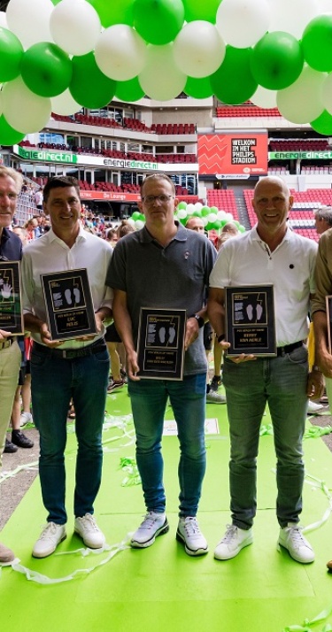 Fact: De Walk of Fame van PSV is geopend