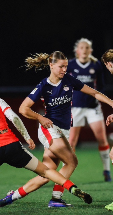 Wedstrijdverslag | PSV Vrouwen slikt gelijkmaker ruim na blessuretijd