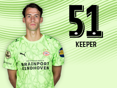 Tijn Smolenaars, Keeper, rugnummer 51