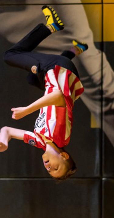 Foto's: FC PSV-leden naar Jumpsquare