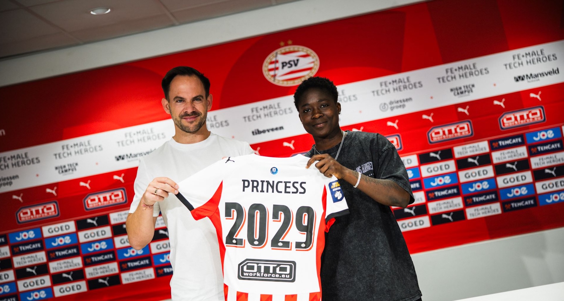 Transfer | PSV neemt Princess Dankwa Marfo over van FC Nordsjælland
