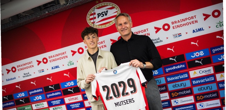 Profcontract | Milan Mutsers tekent tot 2029 bij PSV