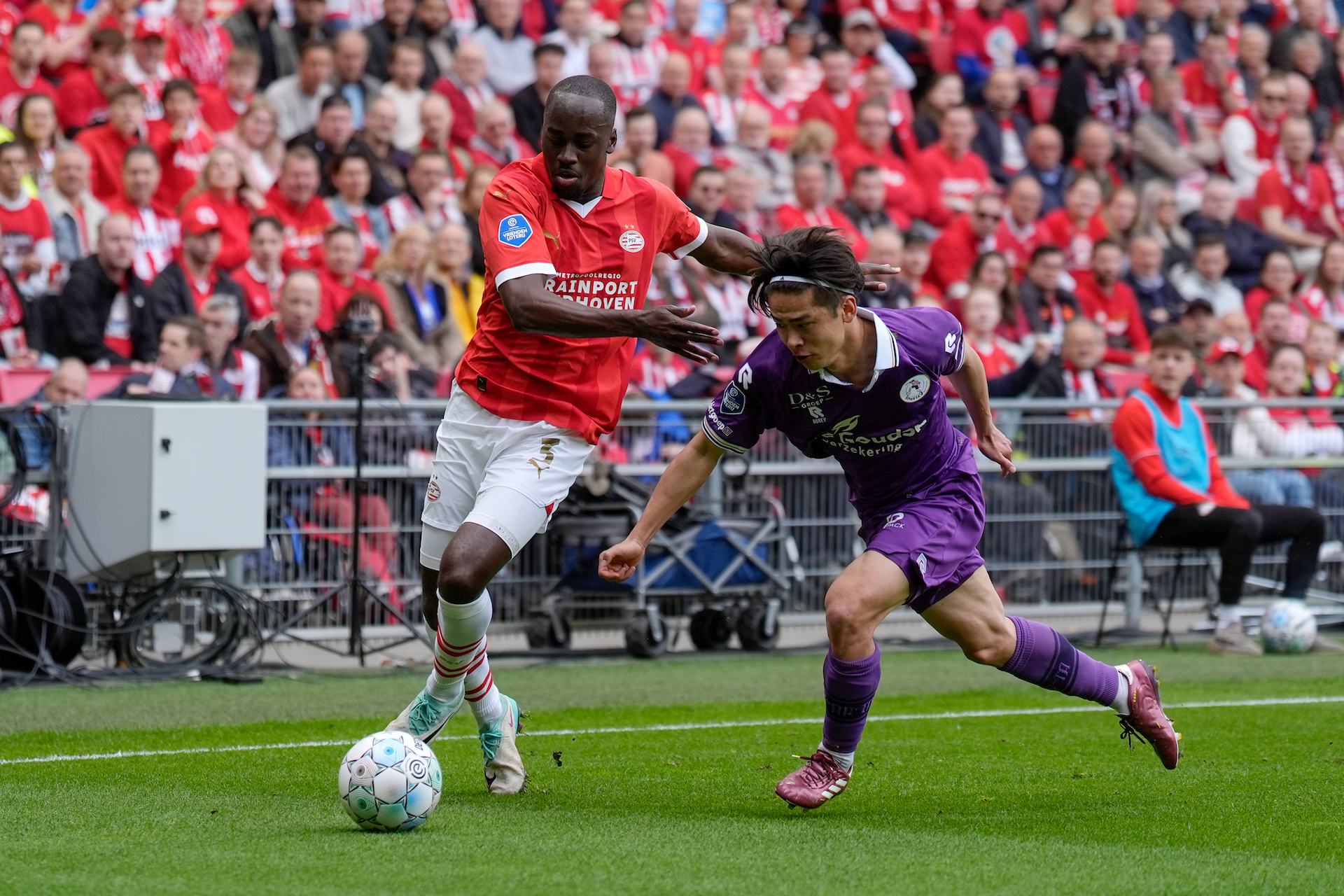 De tweede helft is begonnen