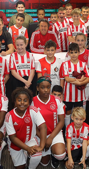 PSV Foundation met Ajax op bezoek bij Feyenoord