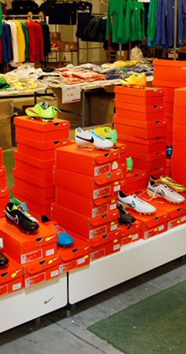 Nieuwe voetbalschoenen met 10% korting 