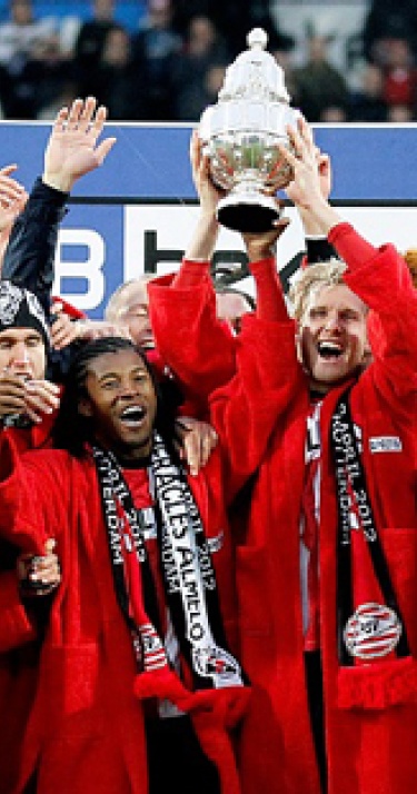 PSV tegenover FC Utrecht voor de KNVB beker